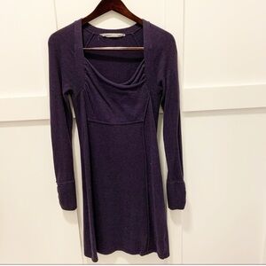 Women’s Athleta Plum hotty toddy knit wrap dress